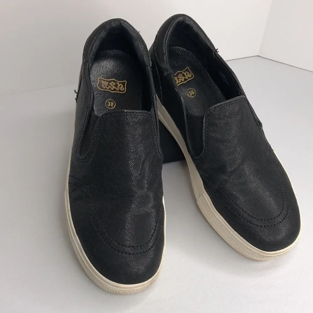 ASH Jungle Black Leather Sneaker
